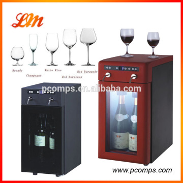 2 Bottle Wine Dispenser Automatic Wine Preserver Freash Wine Cabinet
