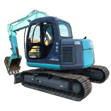 Kobelco SK70SR Used Mini Excavator for Sale: Japanese-Made Garden Digger, Trench Digger with Attachments