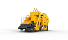 Modular sand washing and dewatering integrated machine