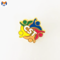 Kampanj Gift Metal Emamel Glitter Lapel Pin