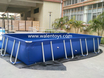 inflatable square swimming pool