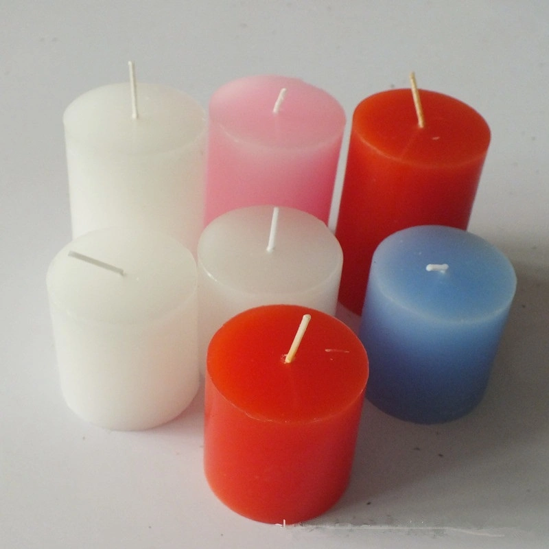 Classic Color Pillar Candles Scented Private Label Decorative Pillar Candle