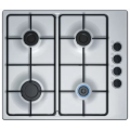 Bosch Gas Hob on Steel Top