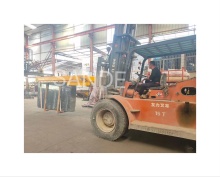 Double Forklift Boom for SANDE Stone Bundle Slab Loading and Unloading in Containers