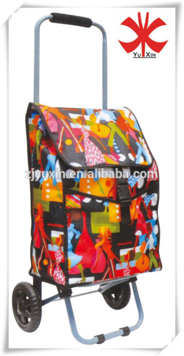 Shopping trolley bag with EVA wheels / Two wheels of shopping trolley bag