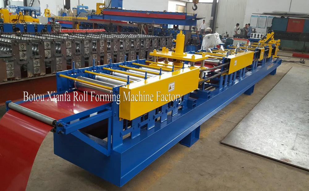 Automatic Ridge Cap Roll Forming Machine