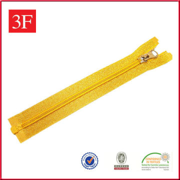 Gold Teeth Nylon Zipper