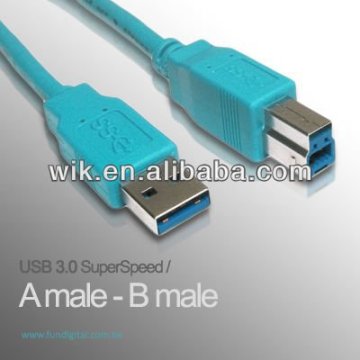 WIK cute lovely usb cable mini usb double cable