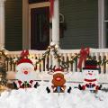 Decoration Outdoor of Snowman, Santa Claus, Reindeer