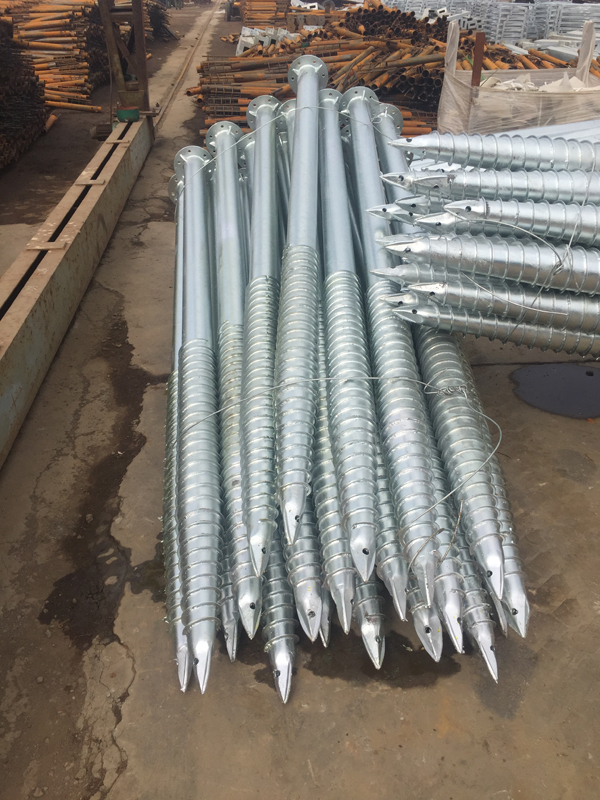 ground screw pile 