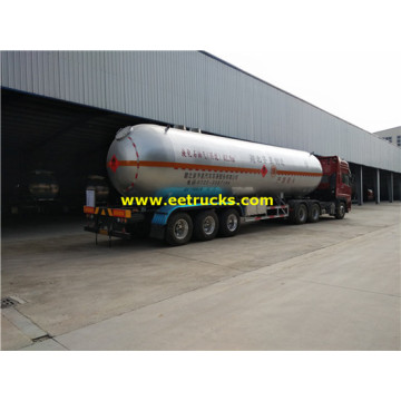 62m3 Tri-axle Bulk Propane Tank Trailers