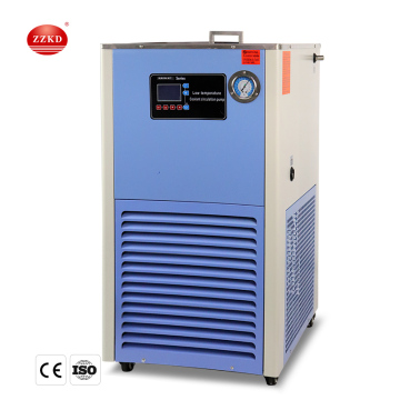 Lab Reciprocating Chiller Cooling Machine Cryostat" could be appropriately shortened to:

"Cryostat Reciprocating Chiller" 

However, if we need to stick as close as possible to the original while making it SEO-friendly, "Lab Reciprocating Chiller Cooling