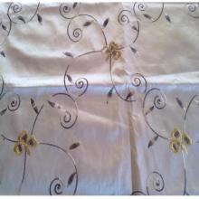 micro suede embroidered fabric