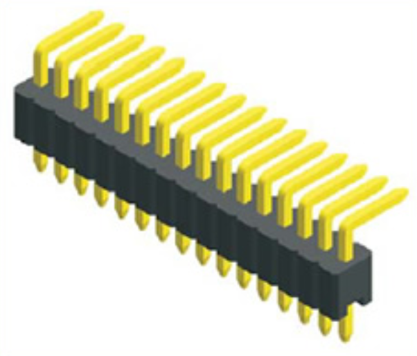 1.27mm Pitch Single Row Angle Type