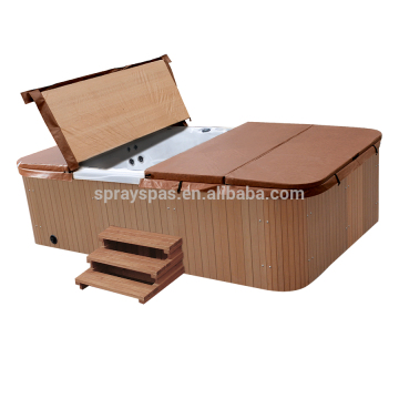 swim pool spa steps outdoor PS(polystyrene) material layer step stair