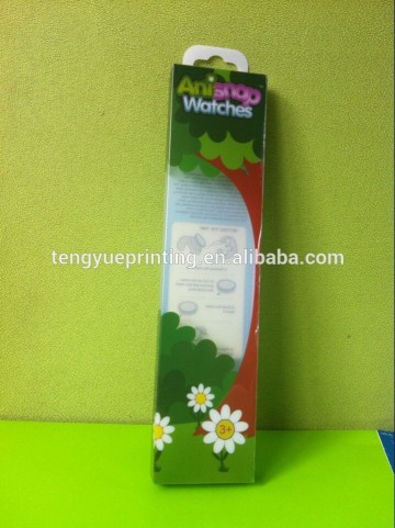 wrist watch packaging/plastic watch packaging box