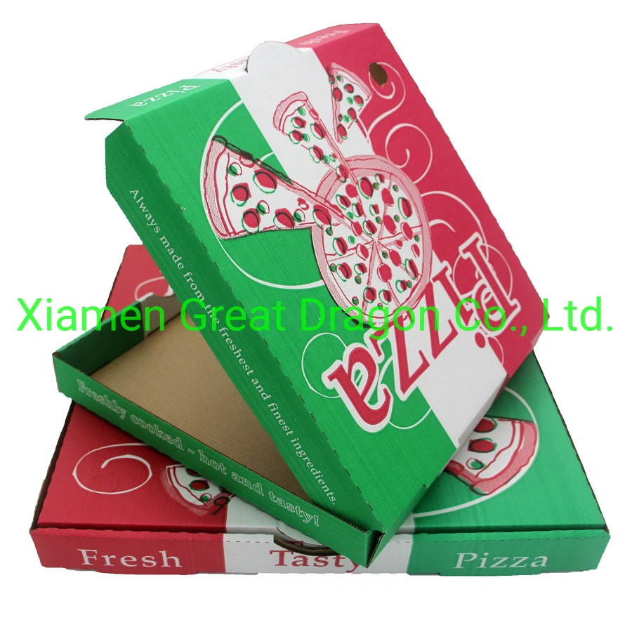 Take out Pizza Delivery Box with Custom Design Hot Sale (PZ2009222006)