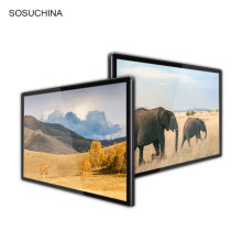 LCD Slim wall mount touch screen advertising