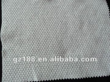 Big/small Dots Embossed spunlace nonwoven fabric