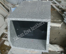 G603 Granite Graveyard Cemetery Coffin