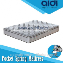 Healthy Anti-dustmite Pillow Top Three Side Pocket Spring Mattress, Soft Foam Mattress