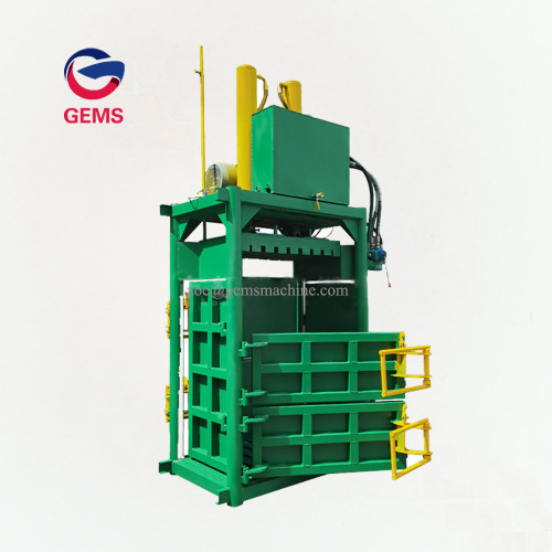 Hydraulic Baling Baling กล่องกระดาษแข็ง Baling Machine