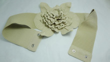 fashion flower women and lady lovely dressy elastic belt