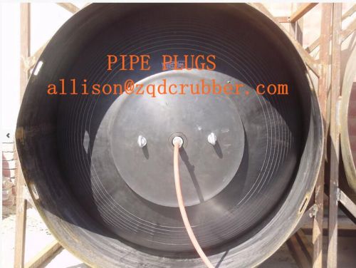 pneumatic test ball plug/Flexible test pipe plug/rubber test plug with High Pressure