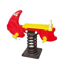 Spring Ride Plastic Rocking Horse for Kindergarten Outdoor Playground