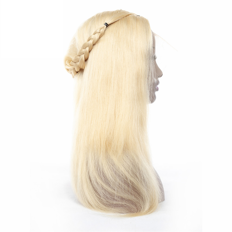 Wholesale 10A Grade 613 Virgin Hair Wig 613 Blonde Virgin Russian Hair Straight Wigs Human Hair Full Lace Wig