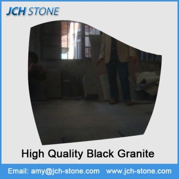 High quality black blank tombstones