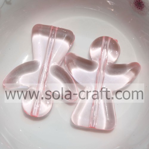 High Quality Acrylic Clear Lovely Angel Disperse Beads for Decoration