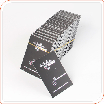 400g art paper hang tag custom made print clothes hang tags