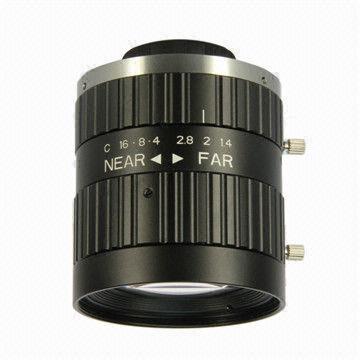 Low distortion high illumination FA lens