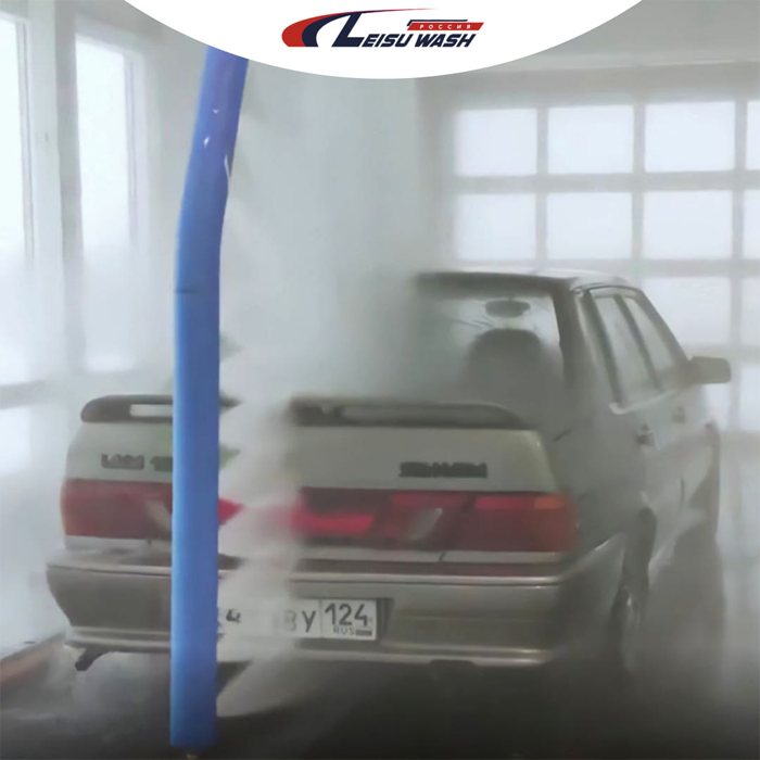 robot car wash in russia