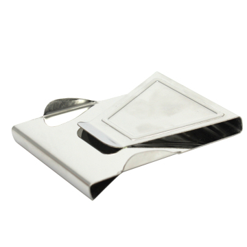 Stainless Steel  Concavity  Blank Card Case