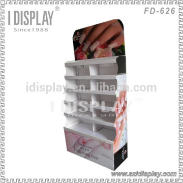 Nail Polish corrugated cardboard display stands