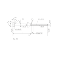 DIN1530 / ISO8694 Pini za Ejector ngumu na kichwa cha Cylindrical