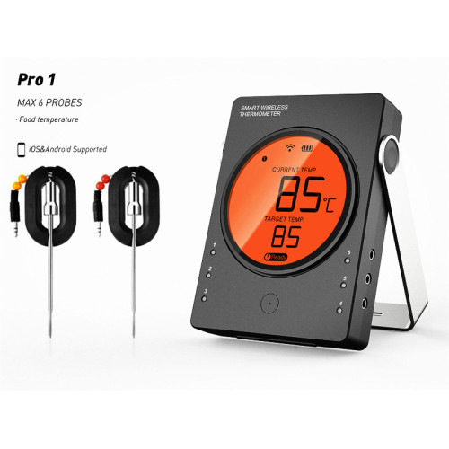 PRO1 EASYBBQ Nhiệt kế nấu thịt BBQ kỹ thuật số Bluetooth với ỨNG DỤNG IOS Andorid miễn phí