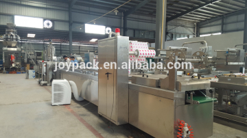 chorizo vacuum packaging machine in thermoforming