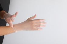 Disposable personal protective gloves