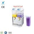 Single bowl, high quality fresh juice dispenser(LSJ-12L*2)