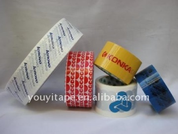 color print packing tape