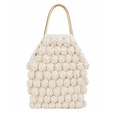Super Hot White Crochet Bag Cotton