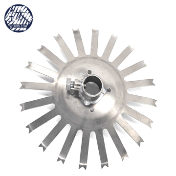 Titanium Anodizing Rack with Pointed Split Finger Design for Discs