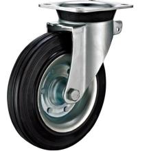 Industrial Cast Iron Swivel Rubber Casters Wheel