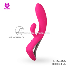 Rabbit Vibrator Electric Dildo Adult Vagina Sex Toy for Female