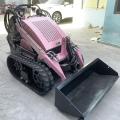 Mini Skid Steer Loader هيدروليكية مع منفاخ الثلج