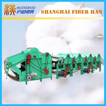 Cotton fabric waste recycling machine, textile waste recycling machine