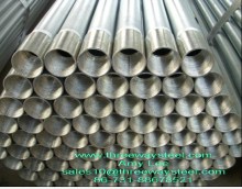new galvanized stel pipe